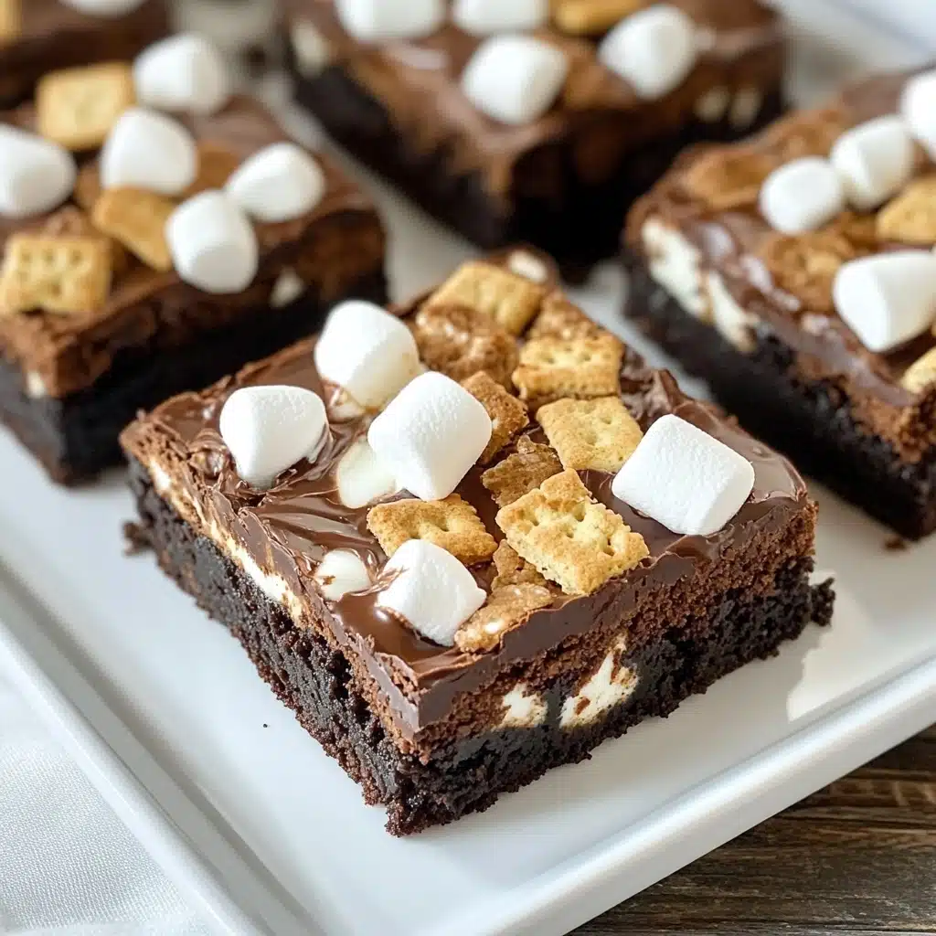 S'mores Brownies Recipe - Recipe Image