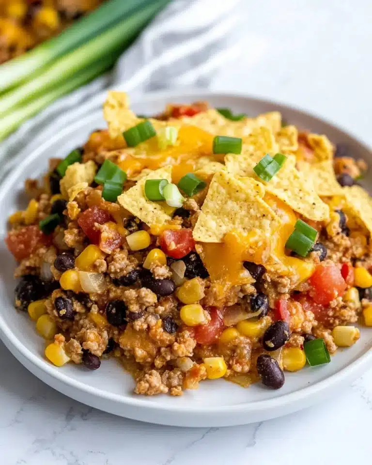 Southwest Rice and Ground Turkey Skillet Recipe