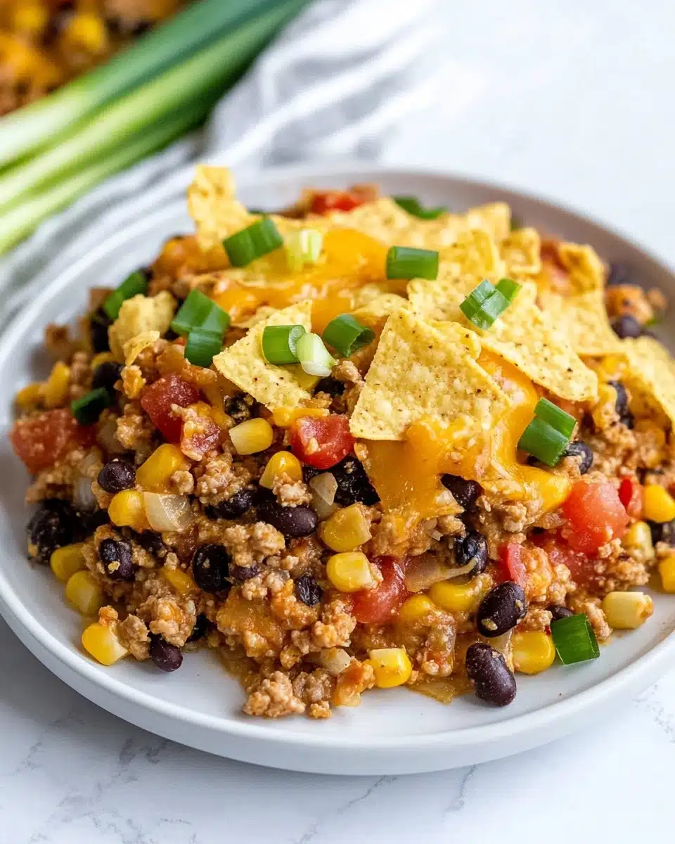 Southwest Rice and Ground Turkey Skillet Recipe