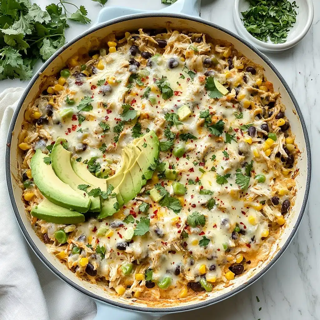 Salsa Verde Chicken & Rice Skillet Recipe - Recipe Image