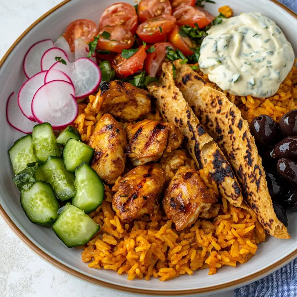 One Pot Shawarma Chicken and Rice Recipe - Recipe Image