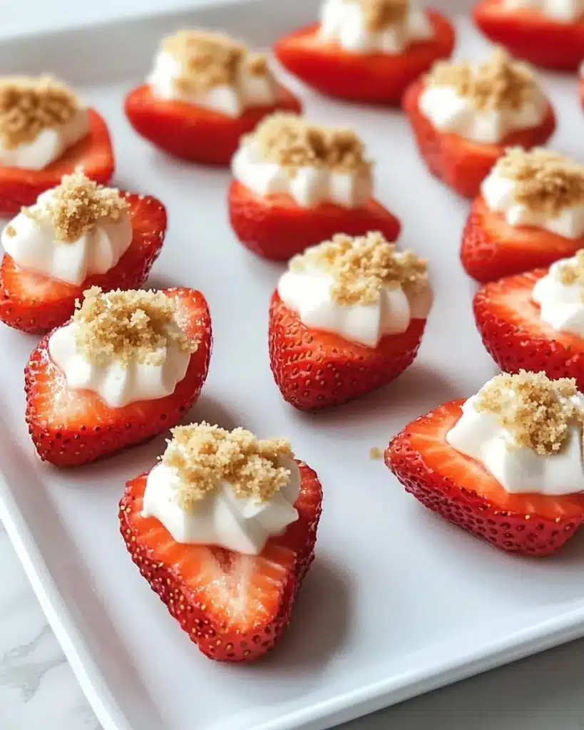 Deviled Strawberries Recipe