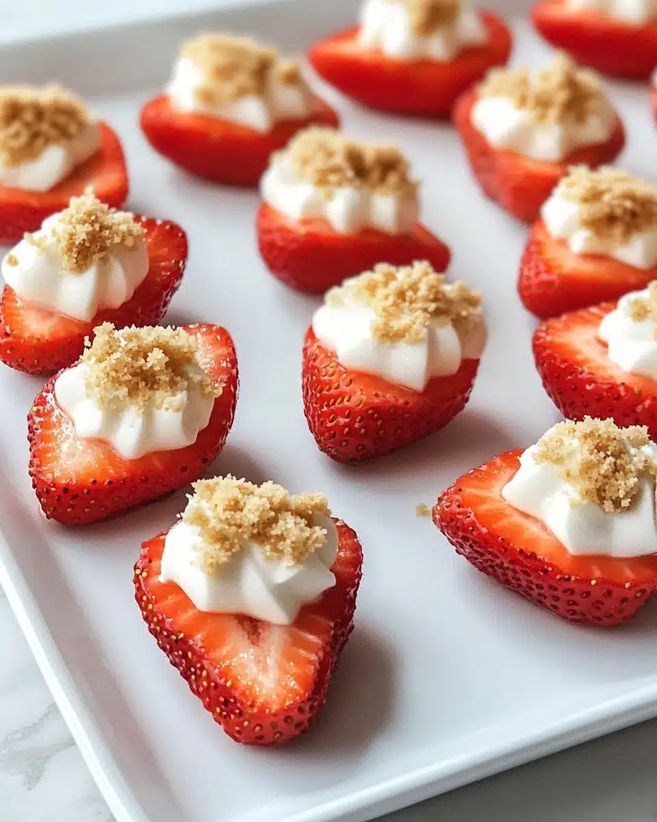 Deviled Strawberries Recipe