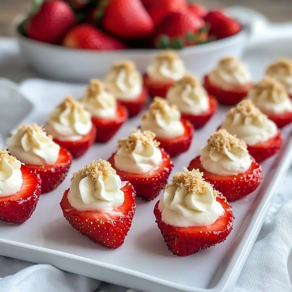 Deviled Strawberries Recipe - Recipe Image