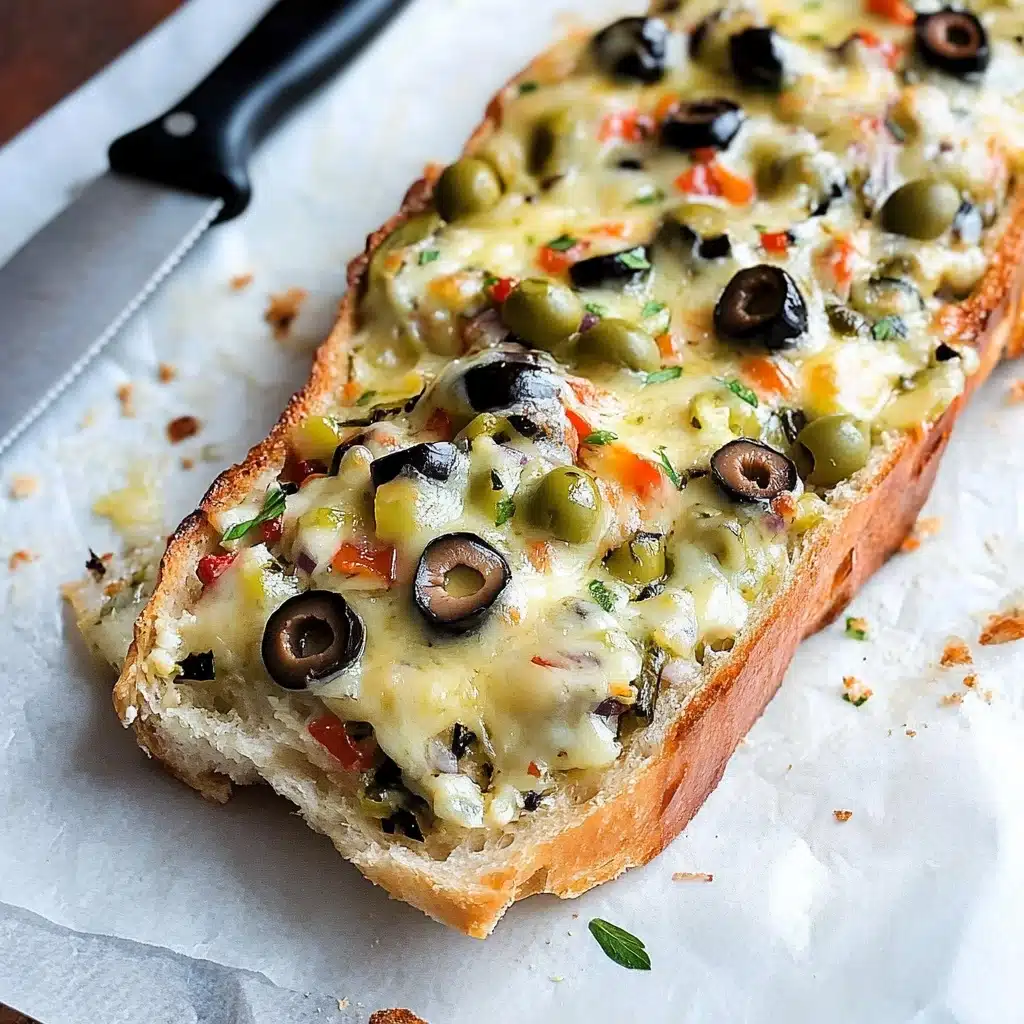 Olive Cheese Bread Recipe - Recipe Image