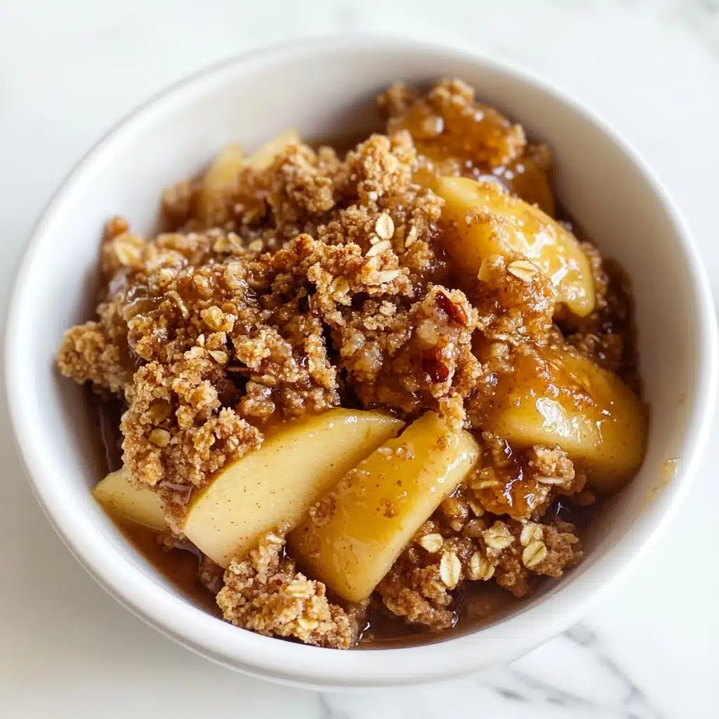 Healthy Breakfast Apple Crumble Recipe - Recipe Image