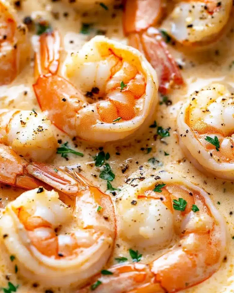 Creamy Garlic Shrimp Recipe