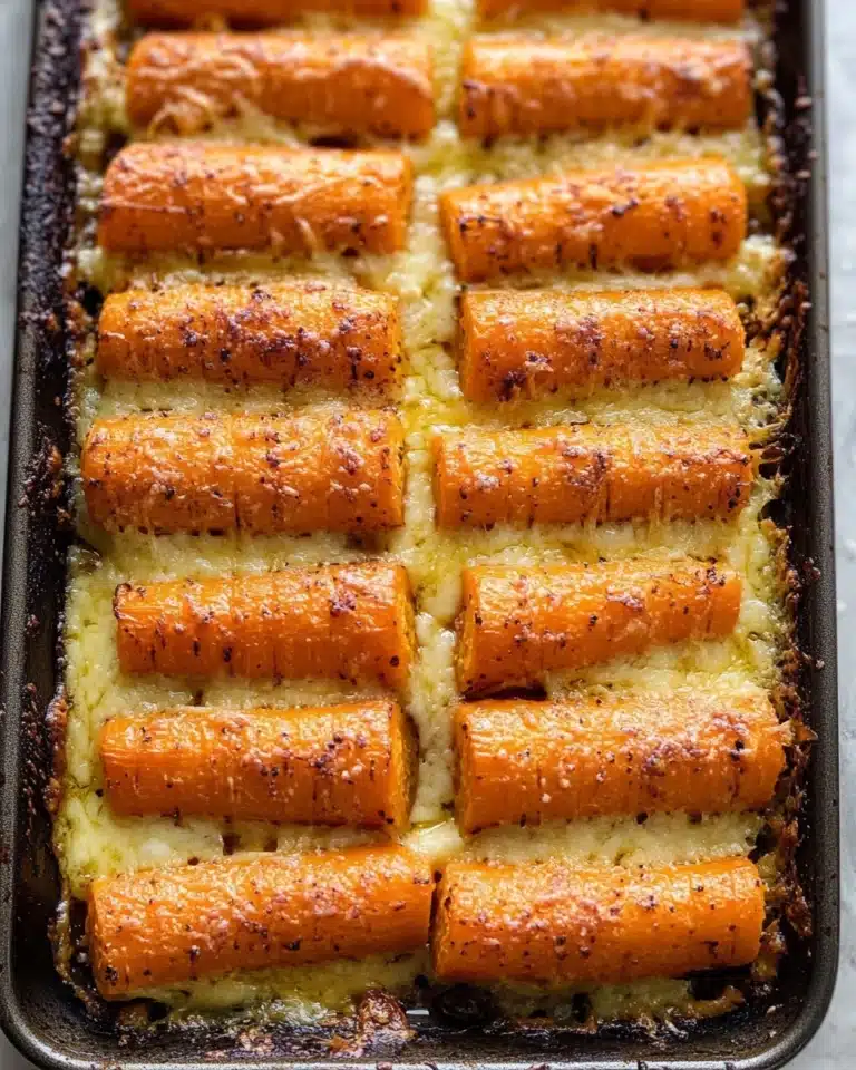 Crispy Parmesan Carrots Recipe
