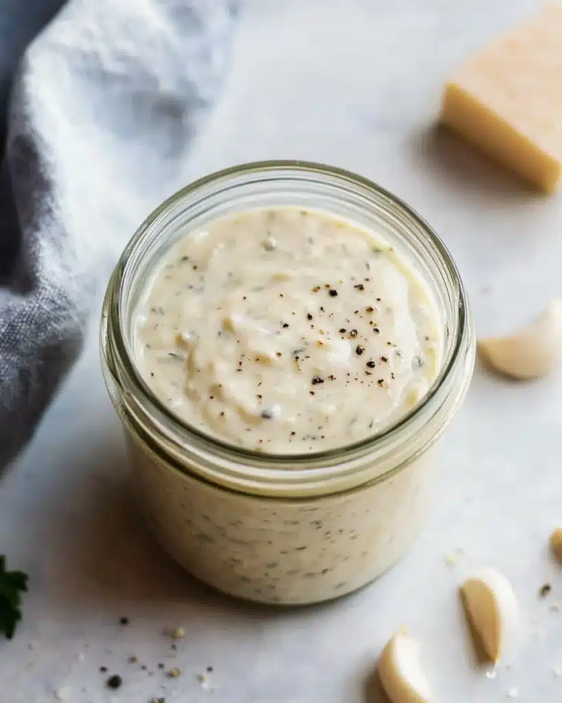 Garlic Parmesan Sauce Recipe