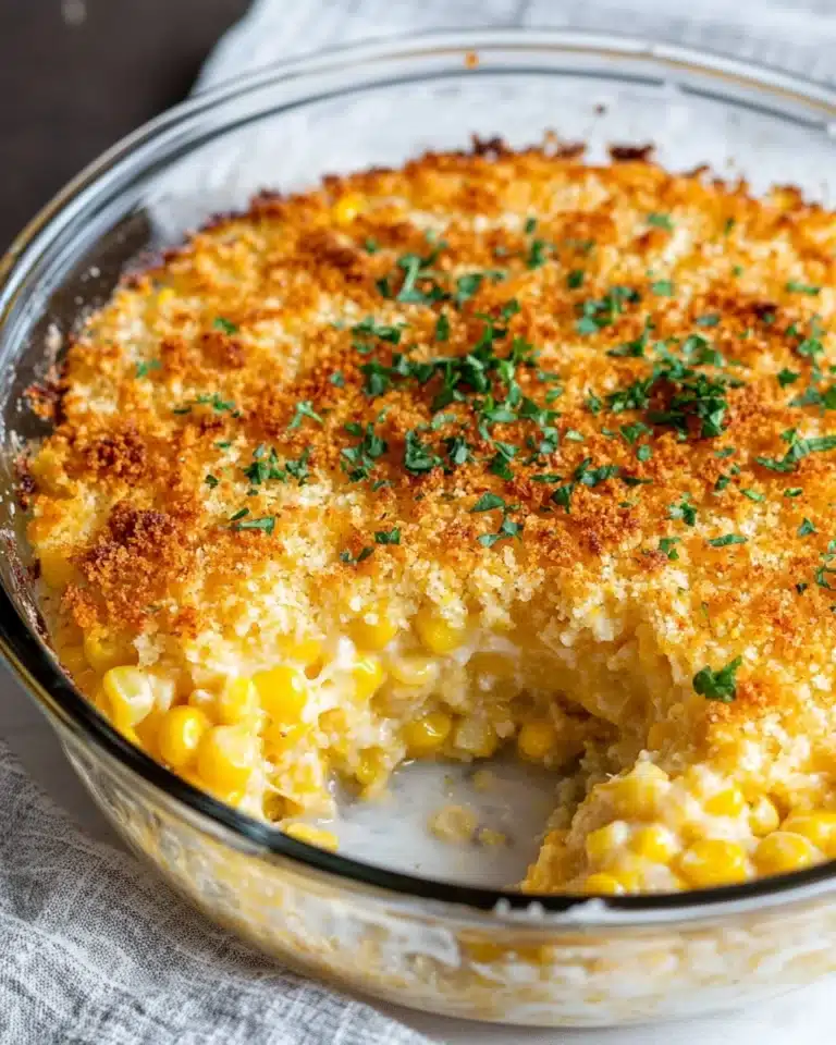 Cheddar Sweet Corn Pie Recipe