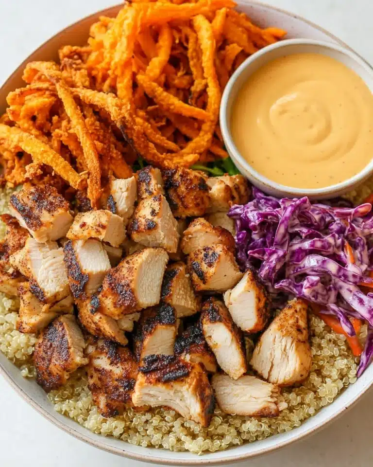Hot Honey Chicken Bowl Recipe