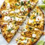 Mexican Street Corn Flatbread Pizza Recipe