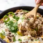Philly Cheesesteak Casserole Recipe