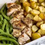 One-Pan Italian Chicken with Potatoes and Green Beans Recipe