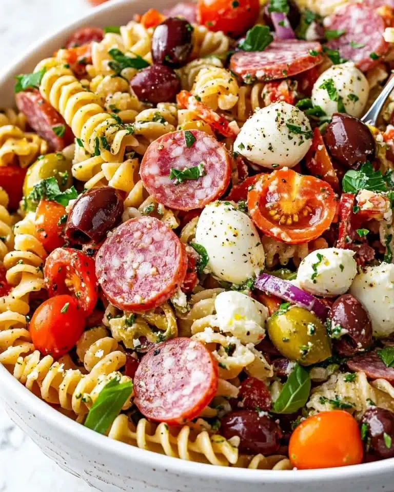 Zesty Italian Pasta Salad Recipe