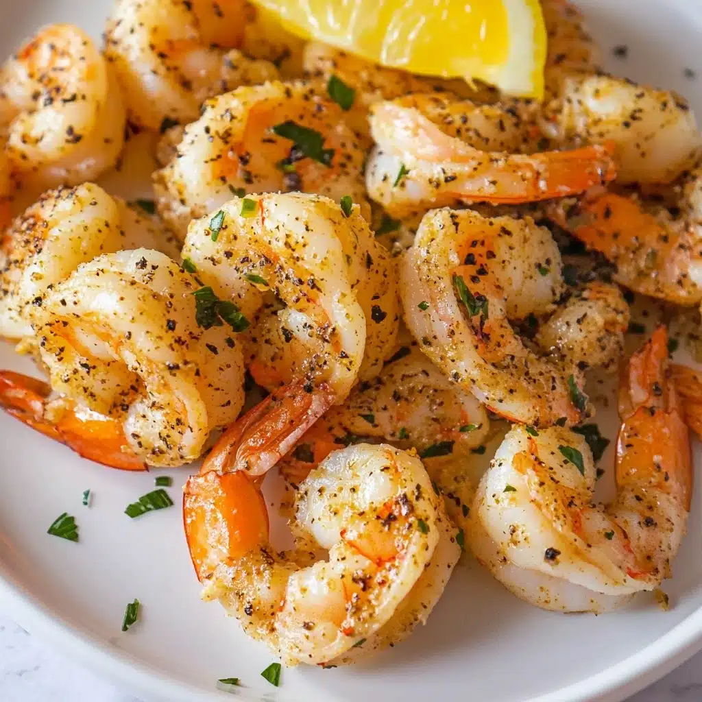 Air Fryer Garlic Parmesan Shrimp Recipe - Recipe Image
