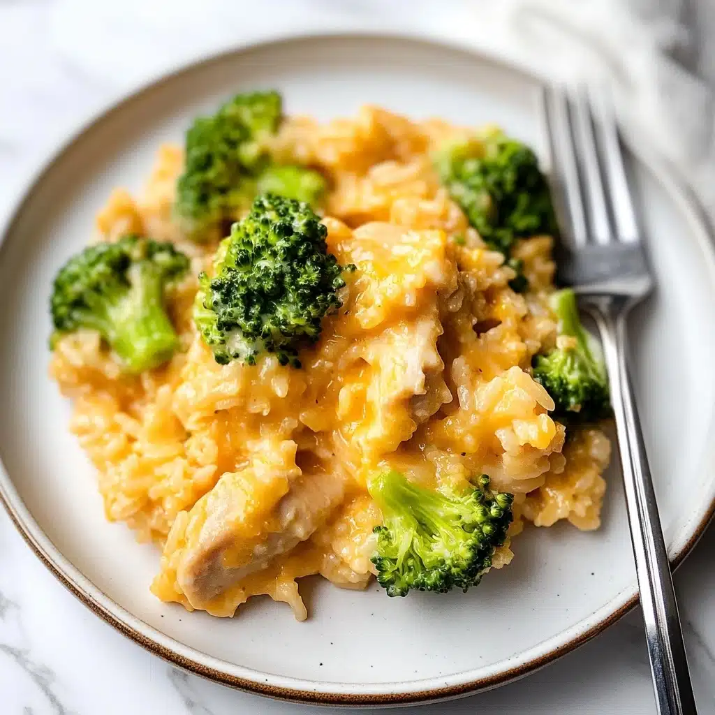 One Pot Chicken Broccoli and Rice Recipe - Recipe Image