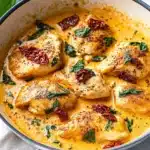 Creamy Chicken with Sun-Dried Tomatoes Recipe