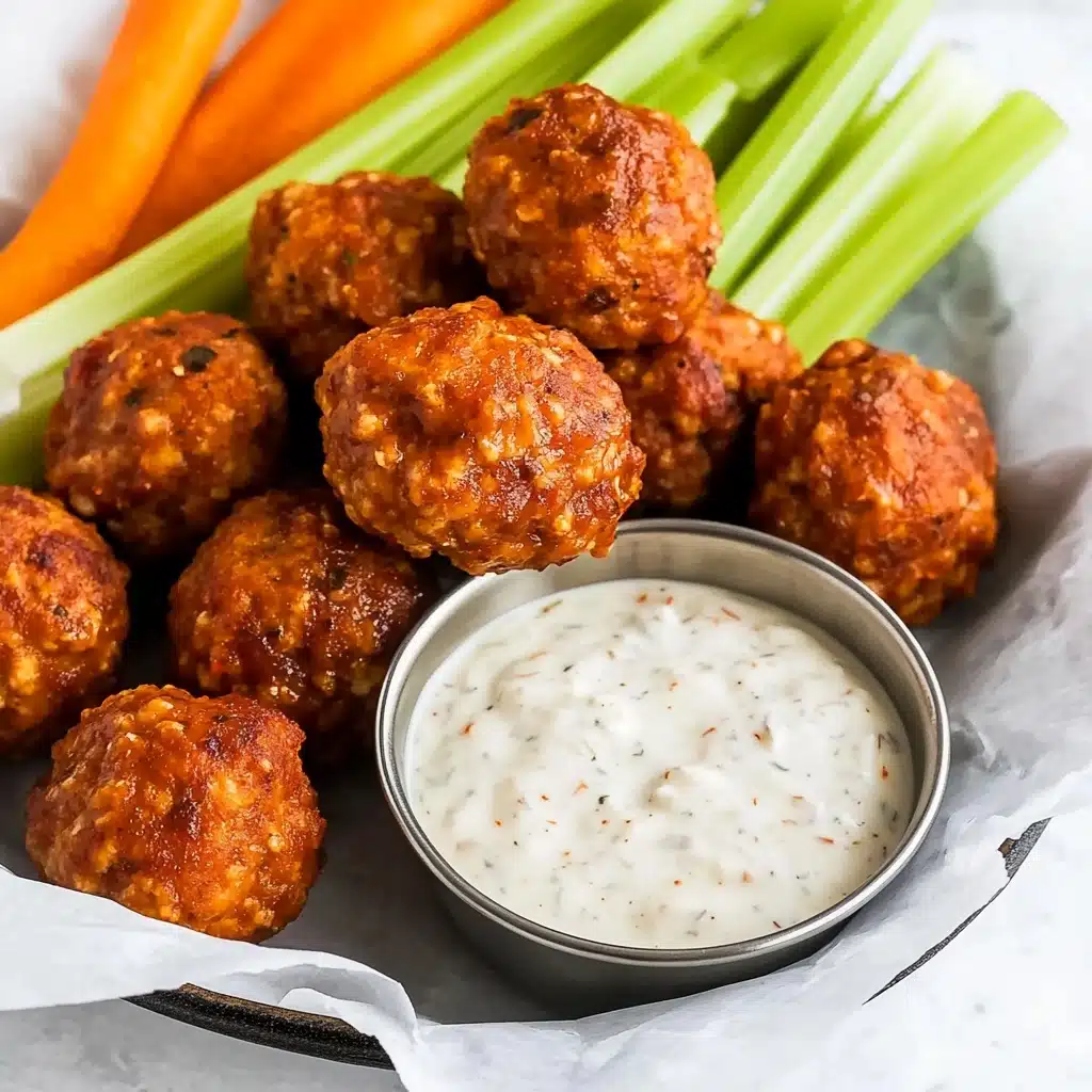 Air Fryer BBQ Chicken Poppers Recipe - Recipe Image