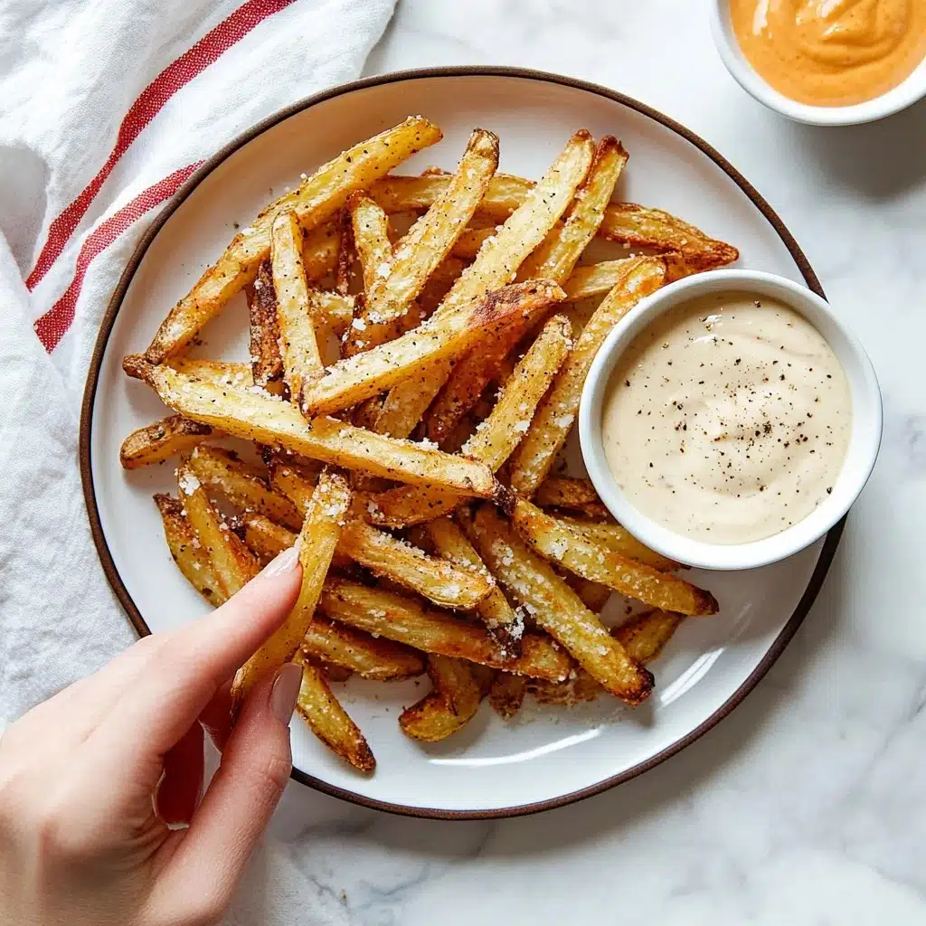 Air Fryer Garlic Parmesan Fries Recipe - Recipe Image