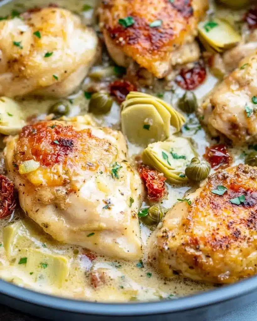 Mediterranean Chicken Skillet Recipe