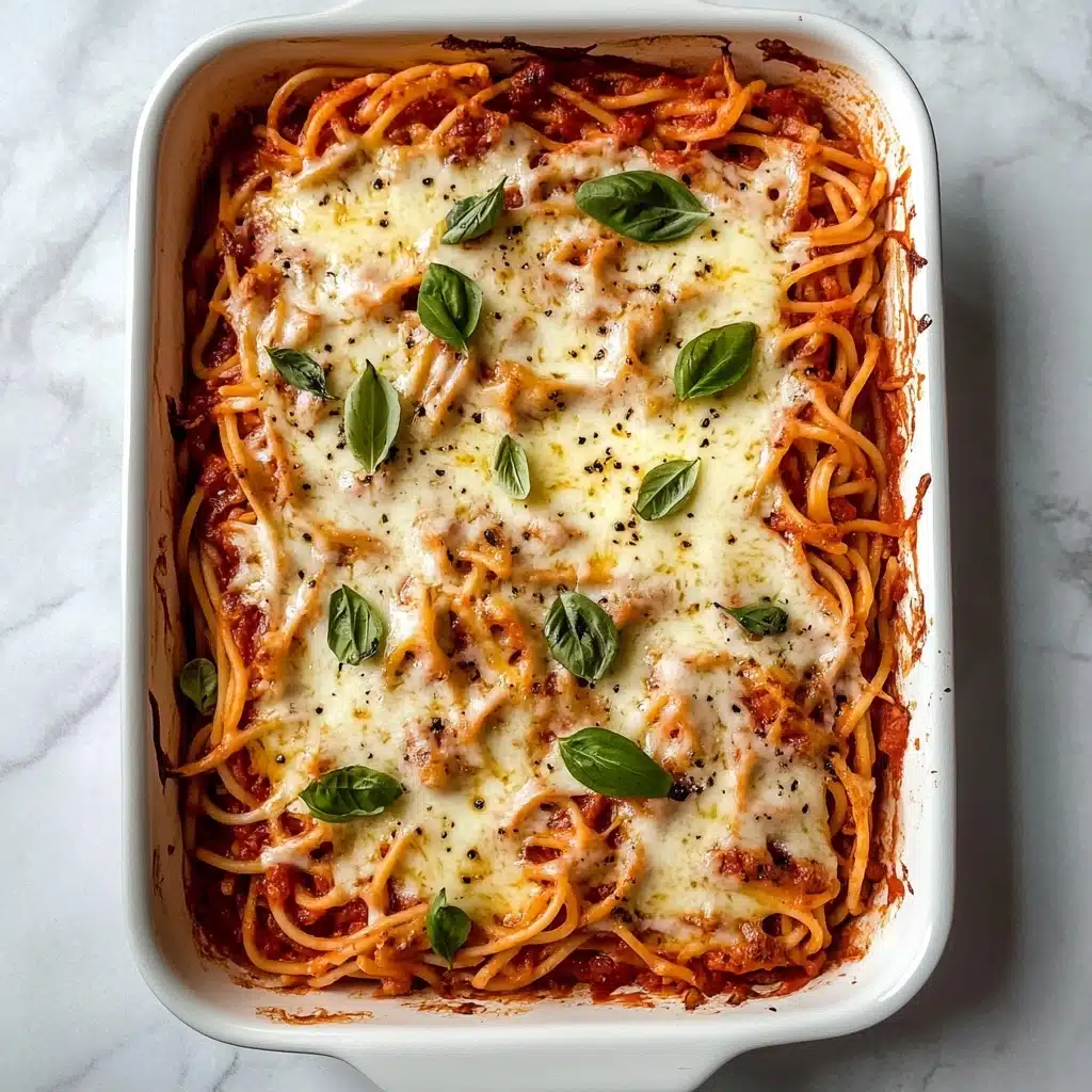 Baked Spaghetti with Cream Cheese, creamy baked spaghetti recipe, cheesy casserole with cream cheese, comfort food pasta dish, easy baked spaghetti ideas