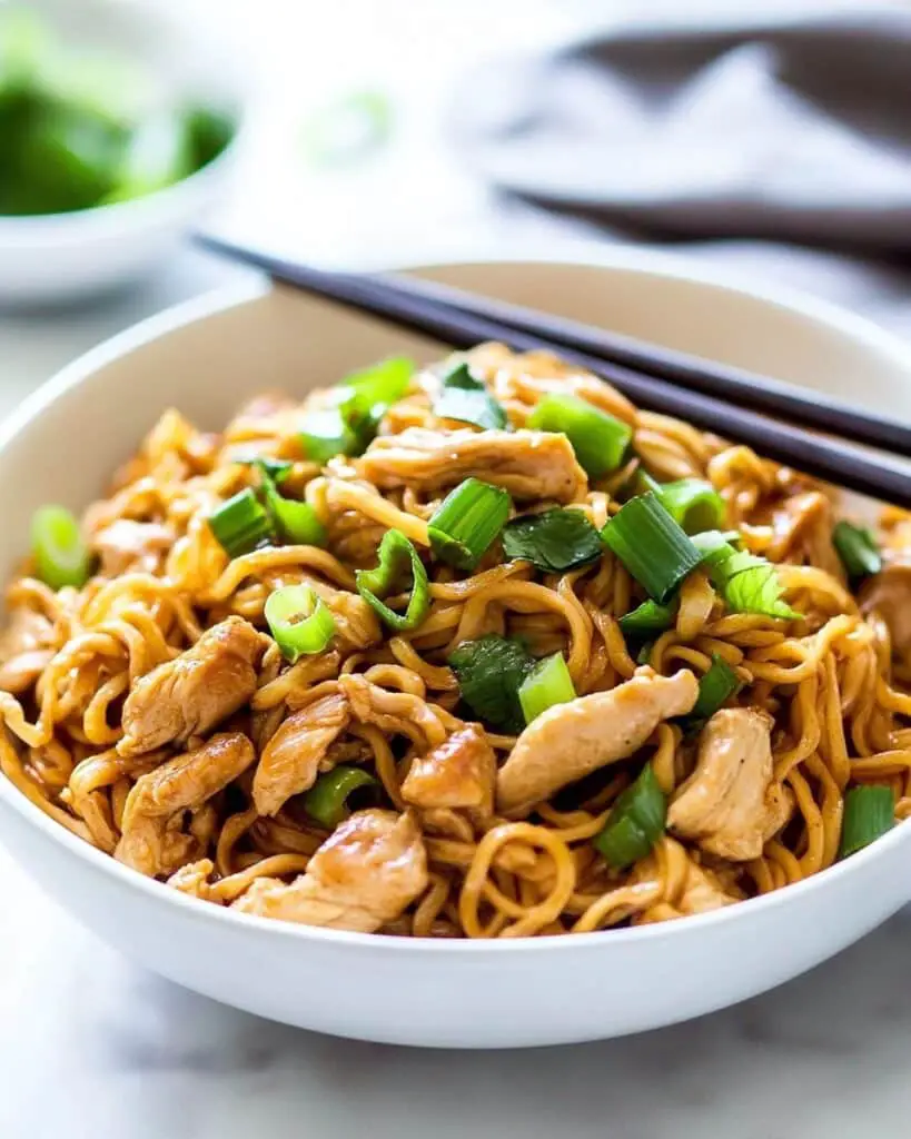 Chicken Ramen Stir Fry Noodles Recipe