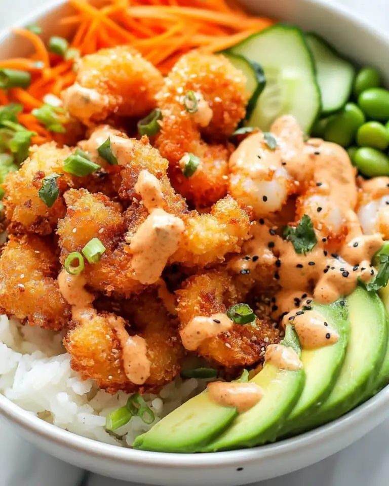 Bang Bang Shrimp Rice Bowl Recipe