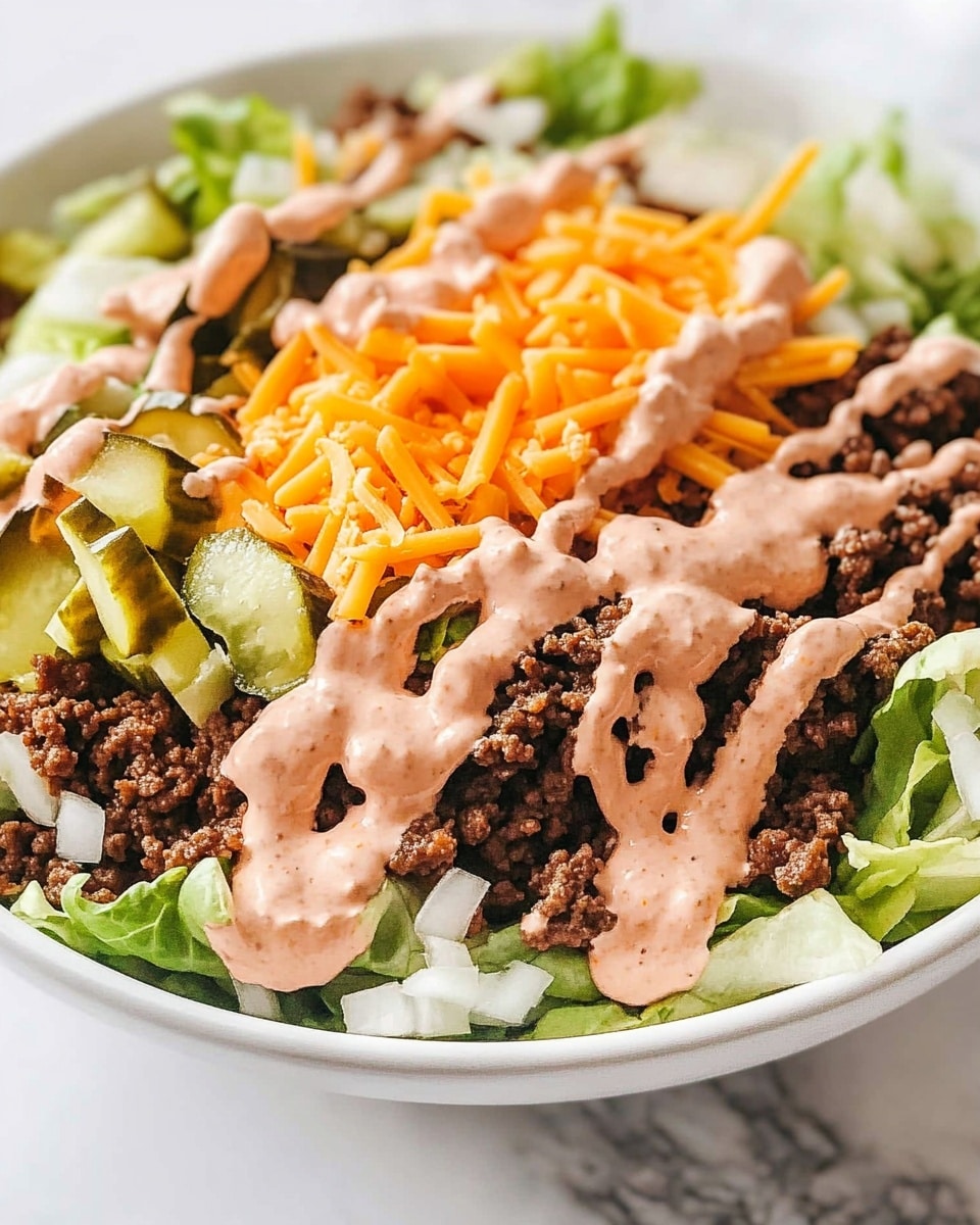 Big Mac Salad Recipe - Recipe Image