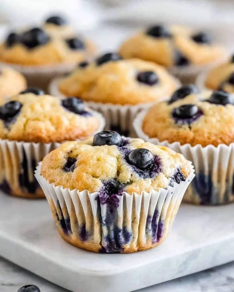 Greek Yogurt Blueberry Muffins Recipe