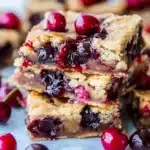 Chocolate Chip Cherry Bars Recipe