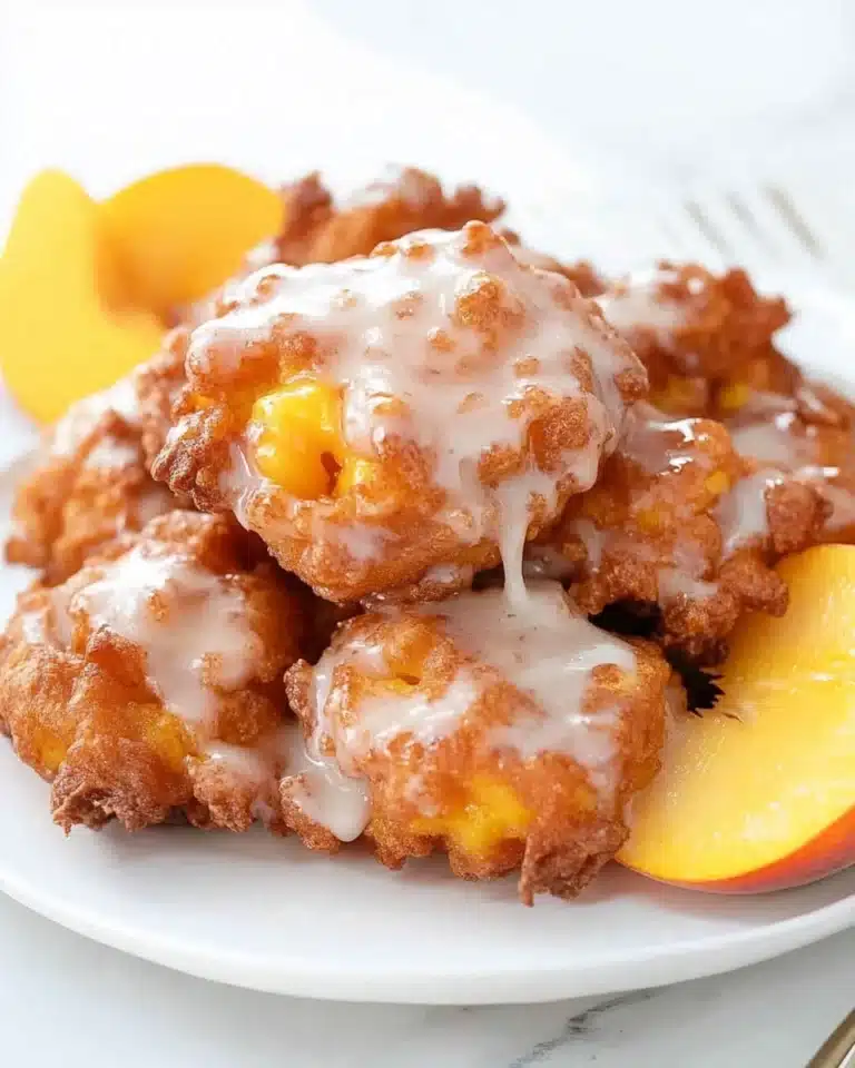 Peach Fritters Recipe