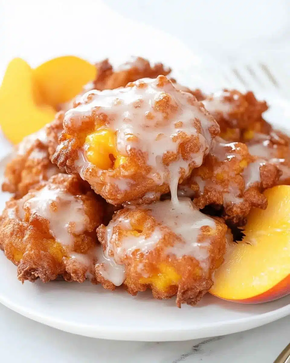 Peach Fritters Recipe