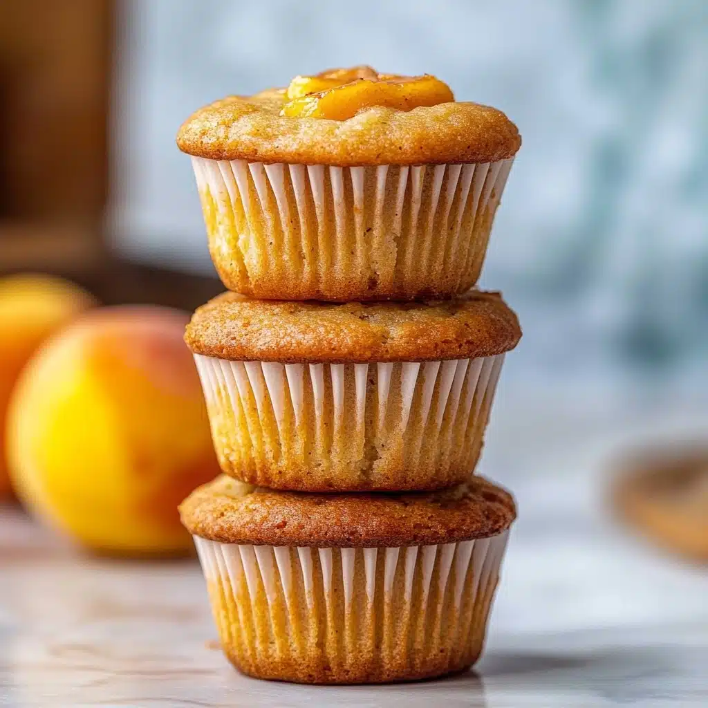 Peach Muffins Recipe - Recipe Image