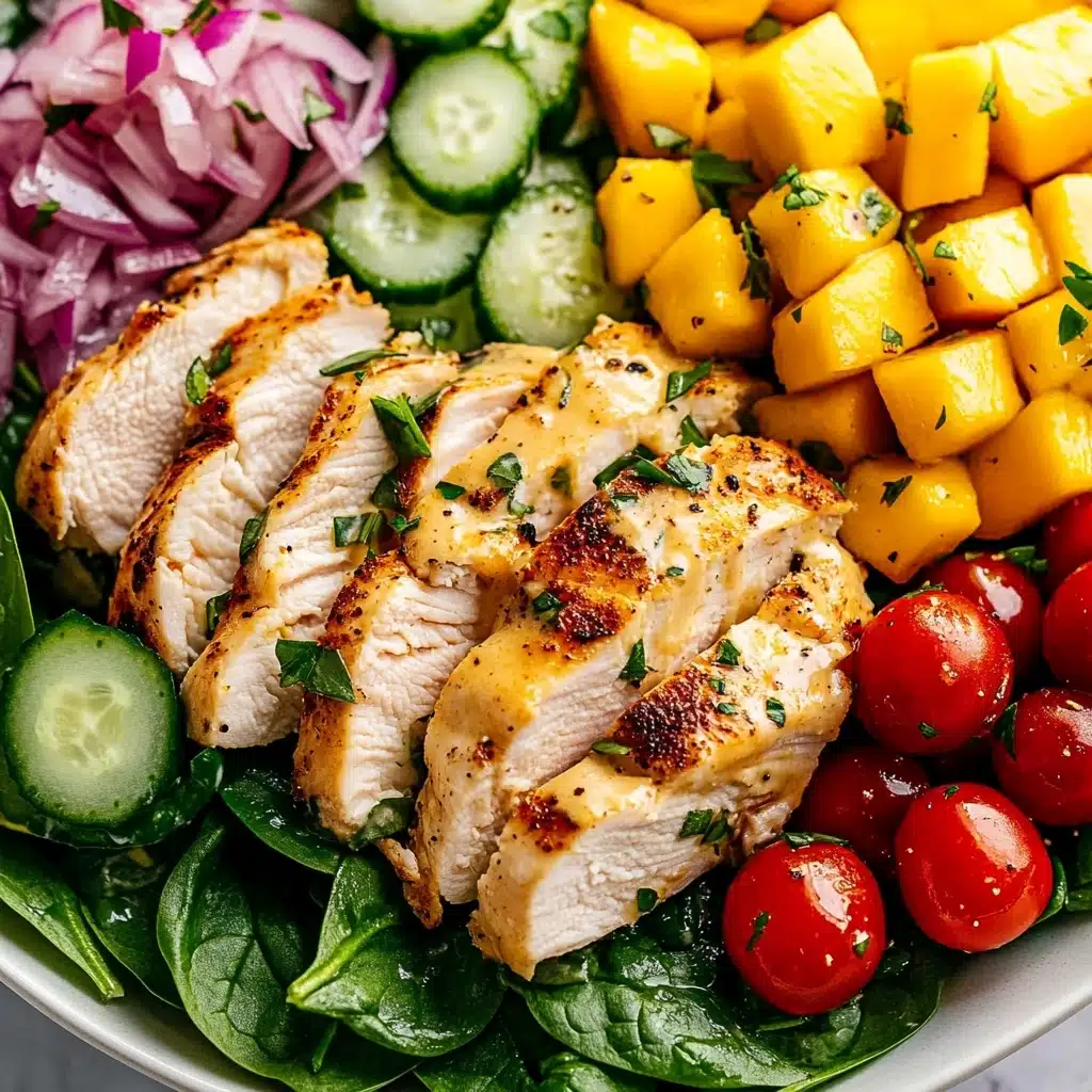 Chicken Mango Salad Recipe - Recipe Image
