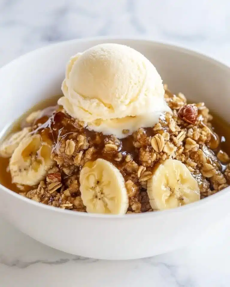 Banana Crumble Recipe