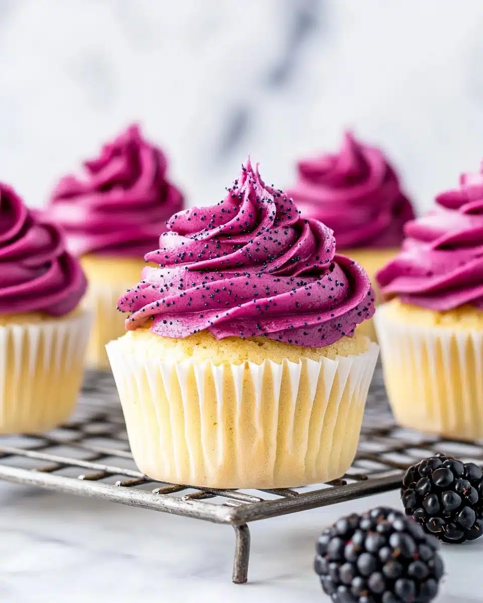 Lemon Poppy Seed Cupcakes Recipe