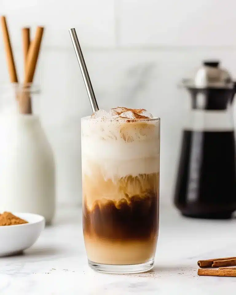 Iced Honey Cinnamon Latte Recipe