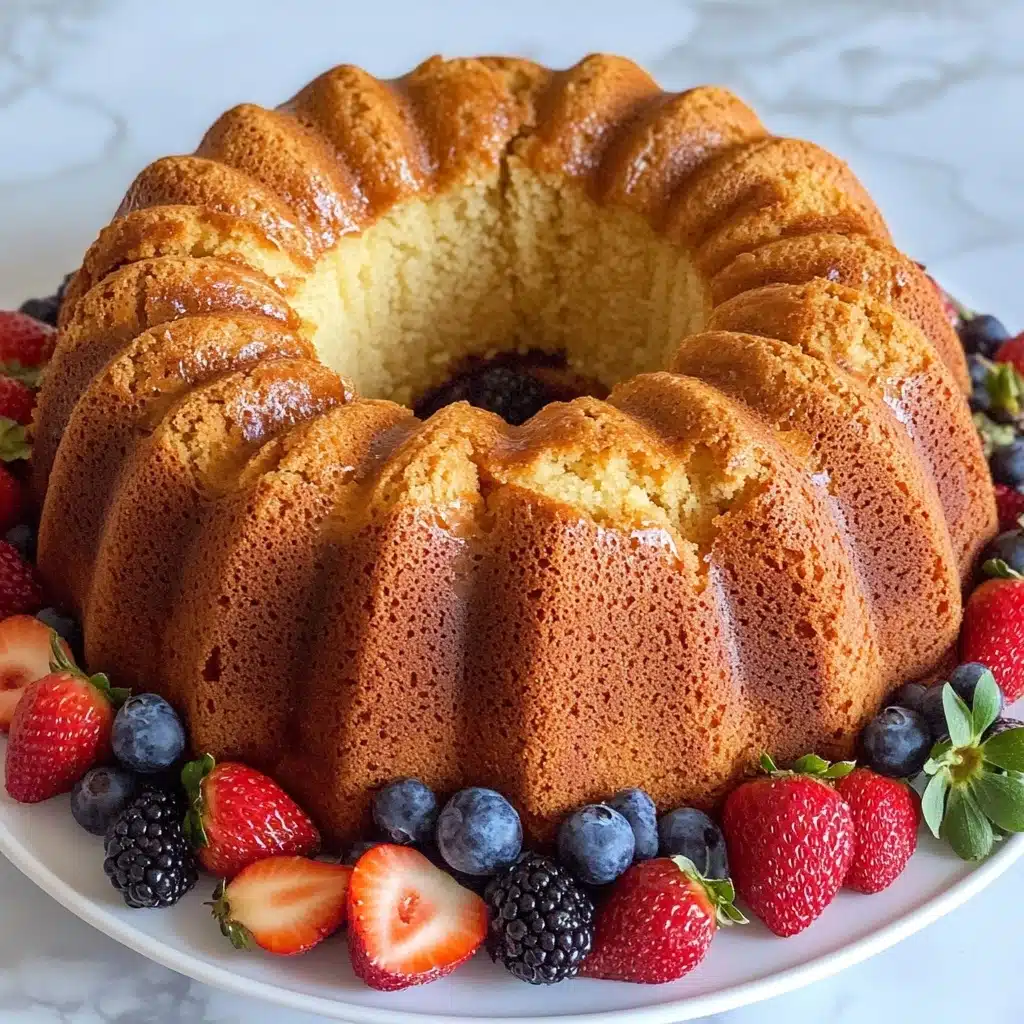 Grandma Blanche's Famous Old Fashioned Pound Cake Recipe - Recipe Image