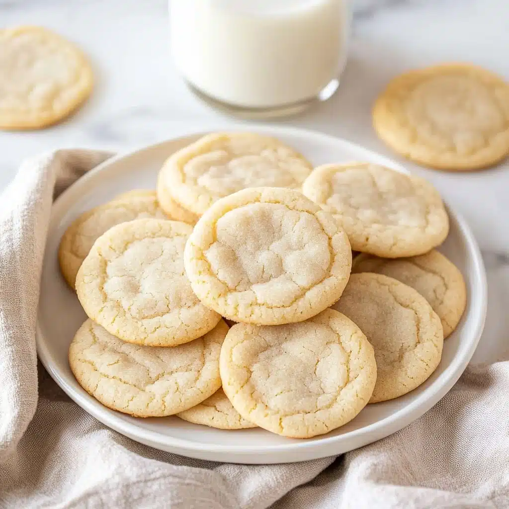 Soft and Chewy Sugar Cookies Recipe - Recipe Image