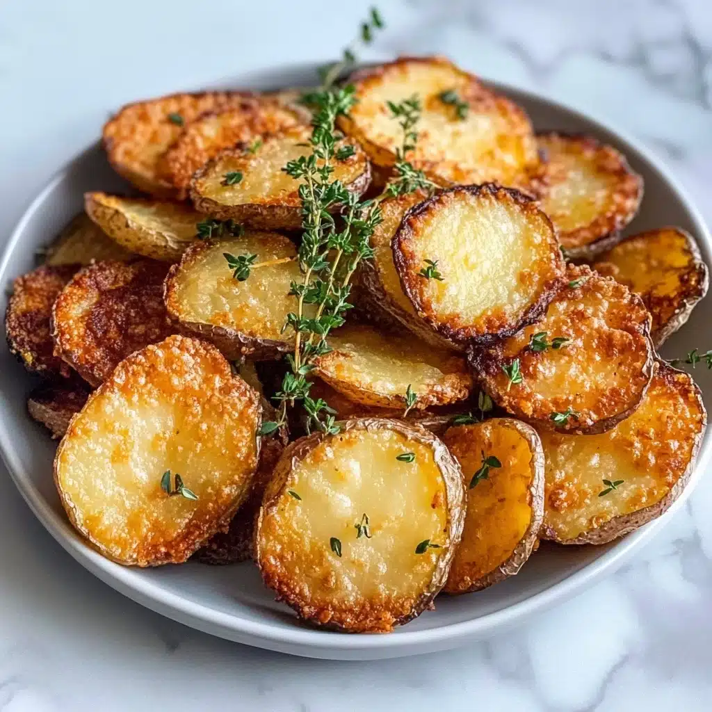Parmesan Crusted Potatoes Recipe - Recipe Image