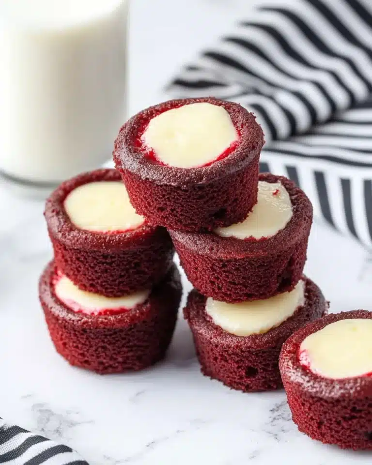 Red Velvet Cheesecake Bites Recipe