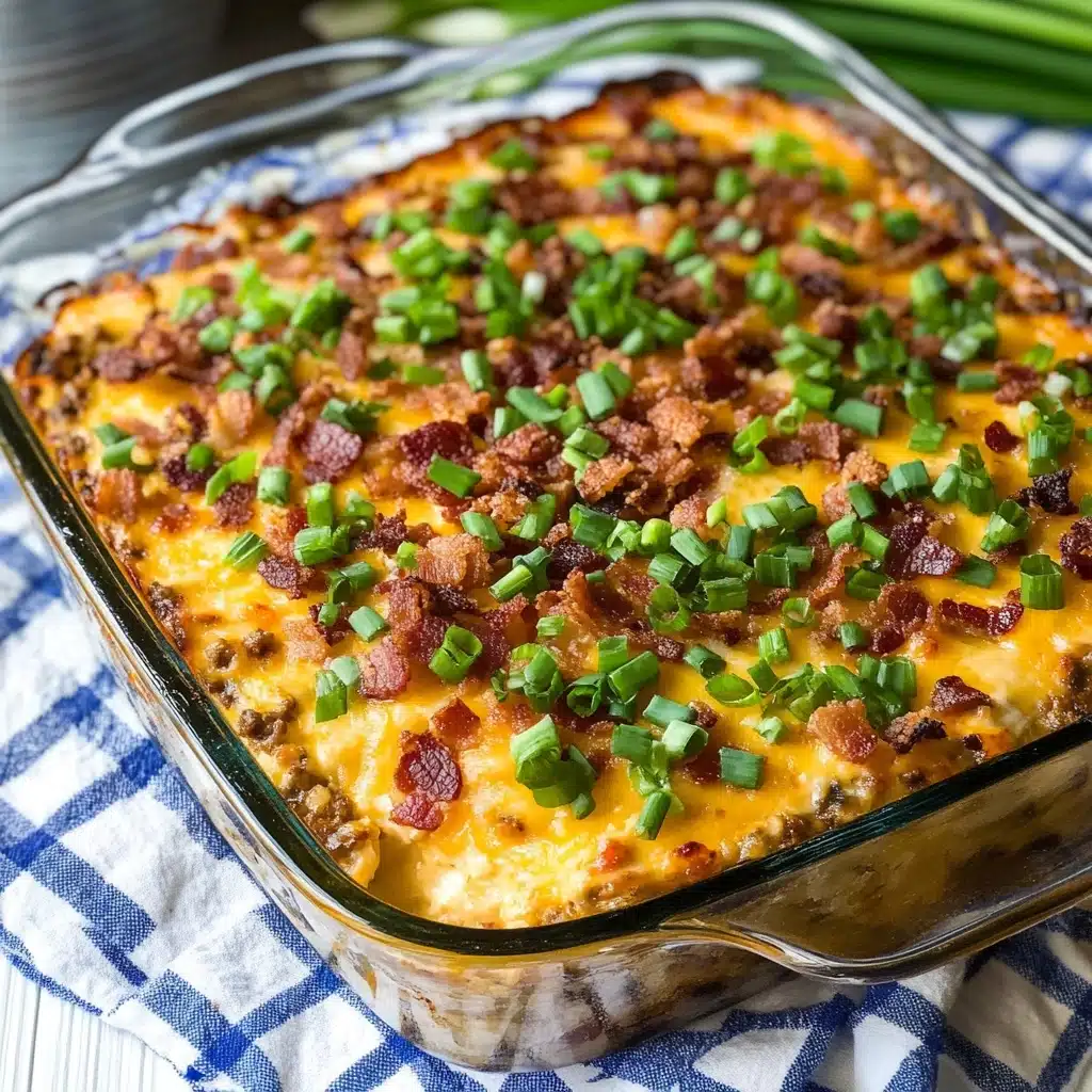 Tater Tot Breakfast Casserole Recipe - Recipe Image