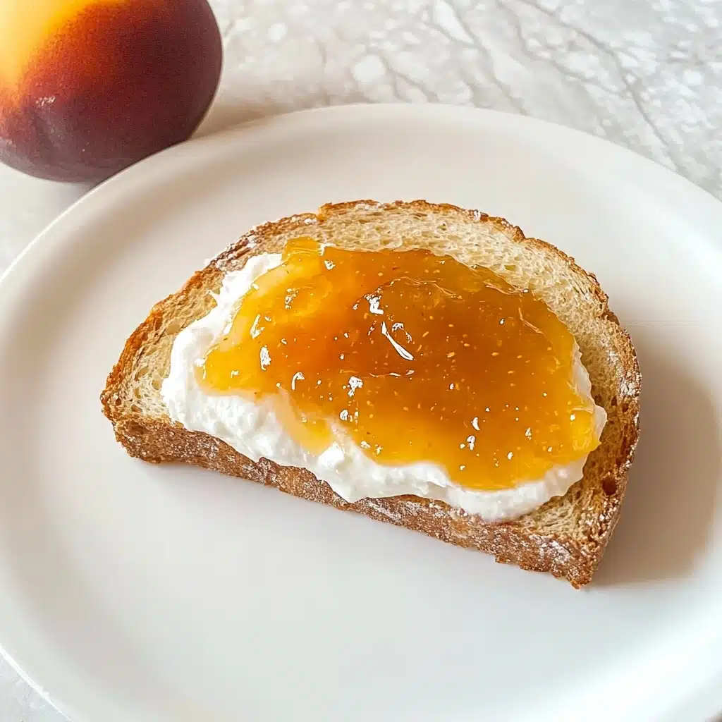 Easy Homemade Peach Jam Recipe - Recipe Image