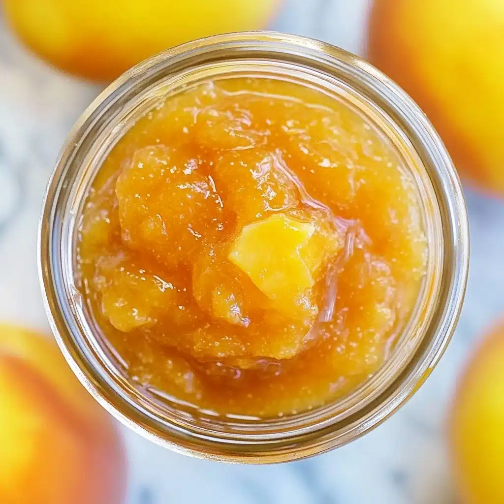 Easy Homemade Peach Jam Recipe - Recipe Image