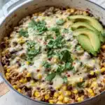 Salsa Verde Chicken & Rice Skillet Recipe