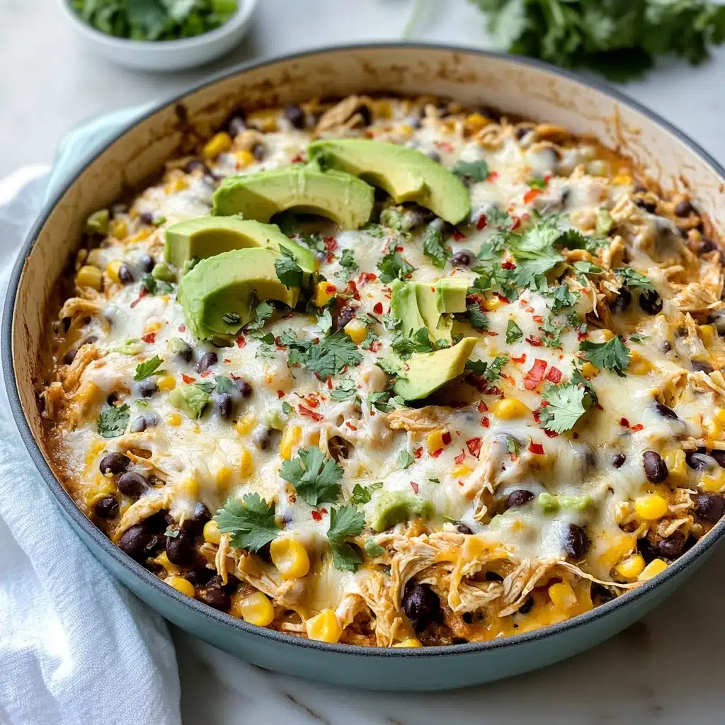 Salsa Verde Chicken & Rice Skillet Recipe - Recipe Image