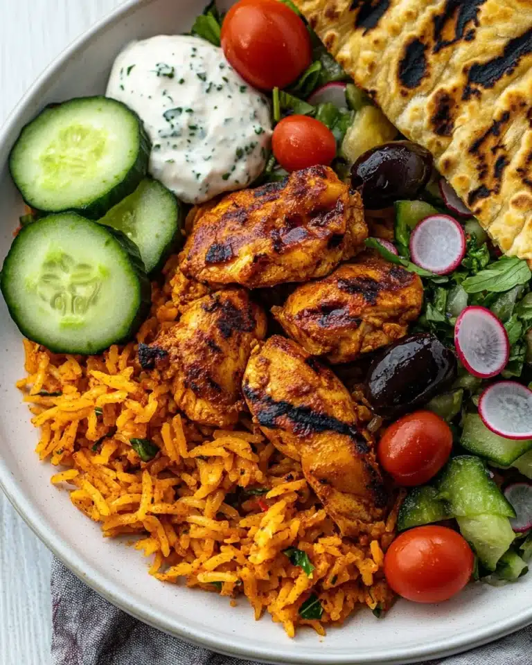 One Pot Shawarma Chicken and Rice Recipe