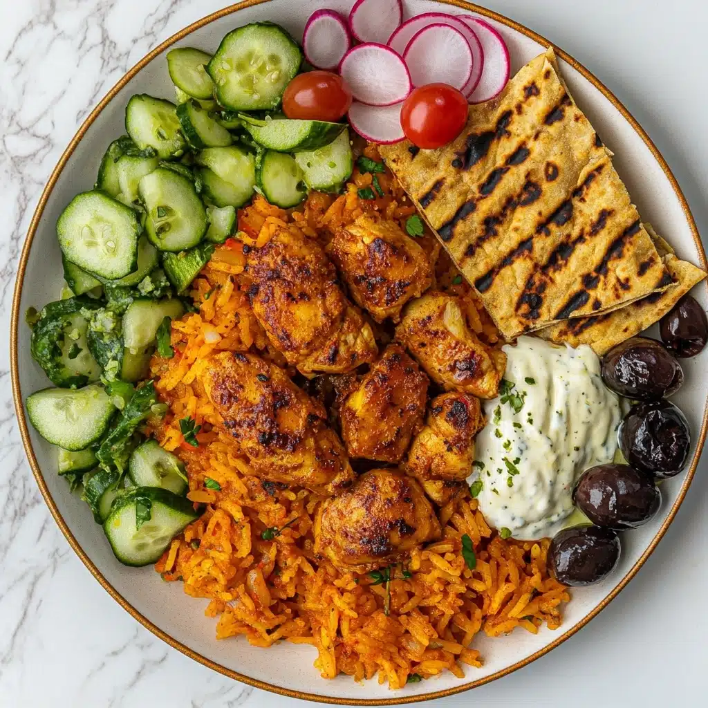 One Pot Shawarma Chicken and Rice Recipe - Recipe Image