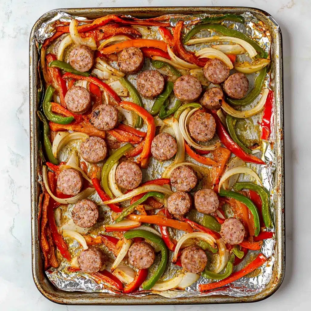 Sausage Sheet Pan Recipe - Recipe Image